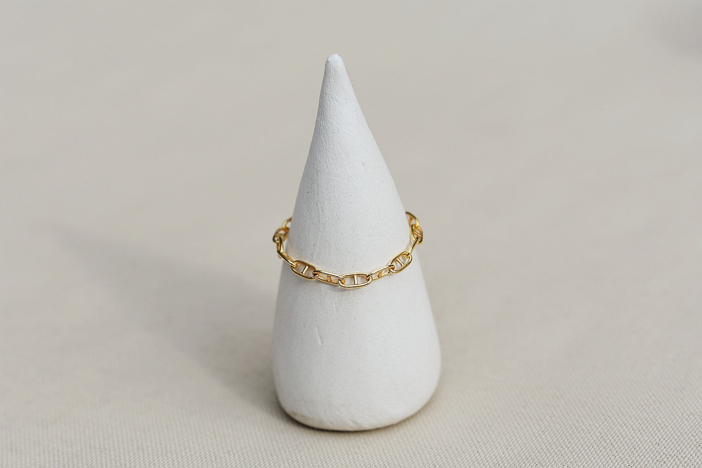 14K Gold Filled Chain Ring