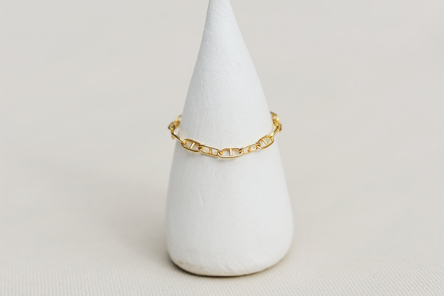 14K Gold Filled Chain Ring