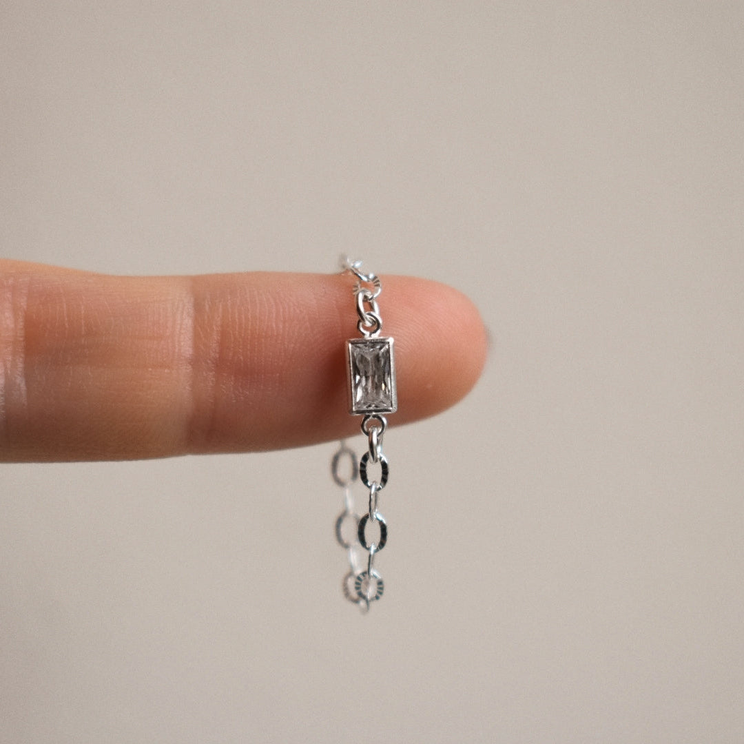 Silver Chain Ring