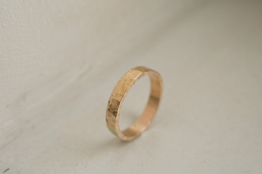 14K Gold Fill Unisex Thick Band Ring