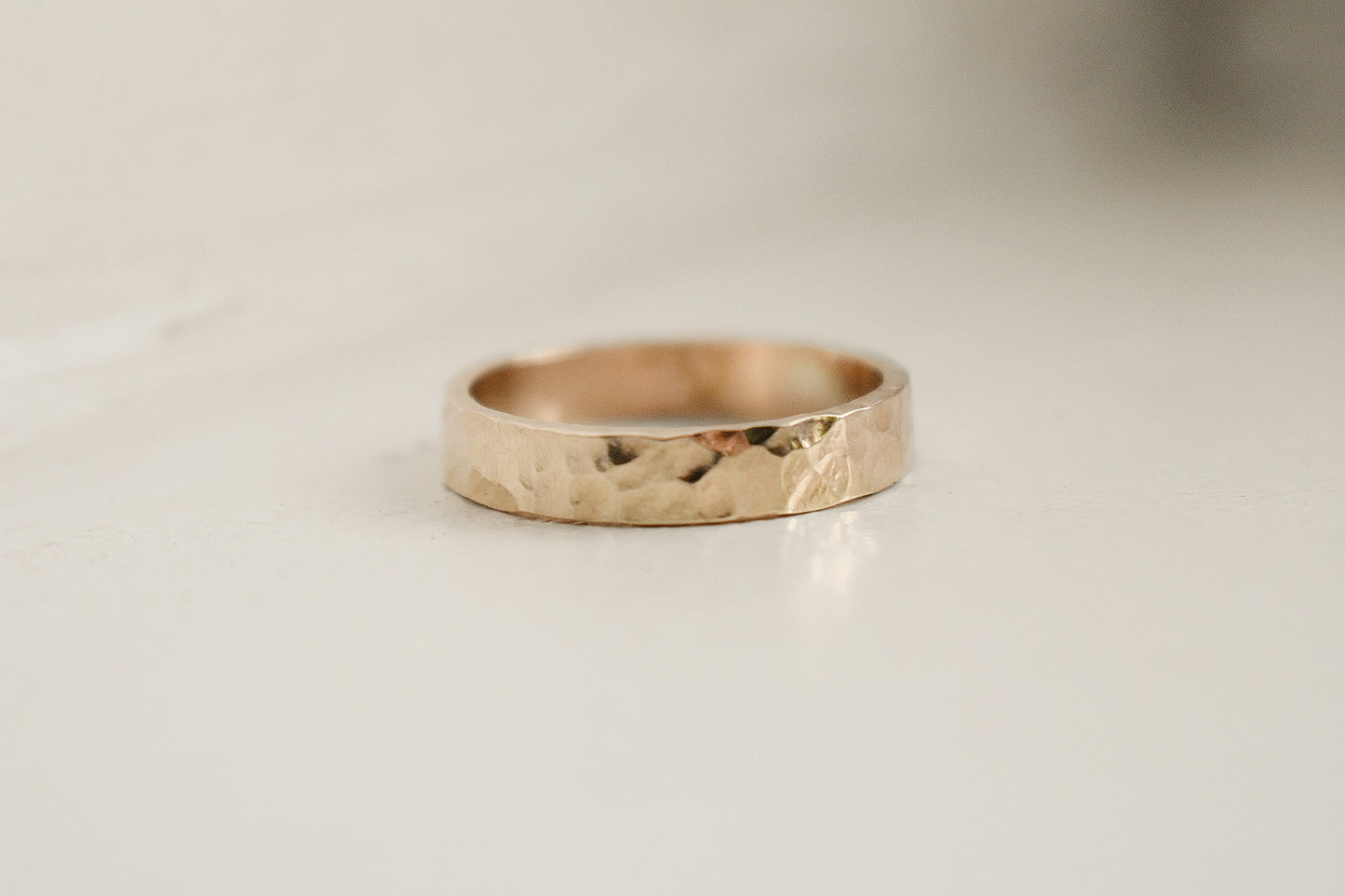 14K Gold Fill Unisex Thick Band Ring