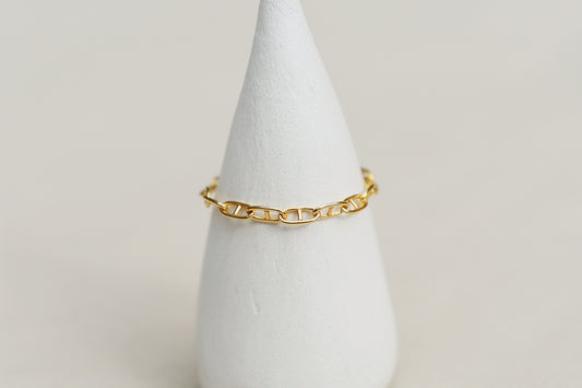 14K Gold Filled Chain Ring