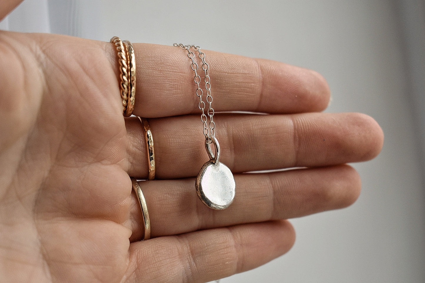 Sterling Silver Pendant Necklace