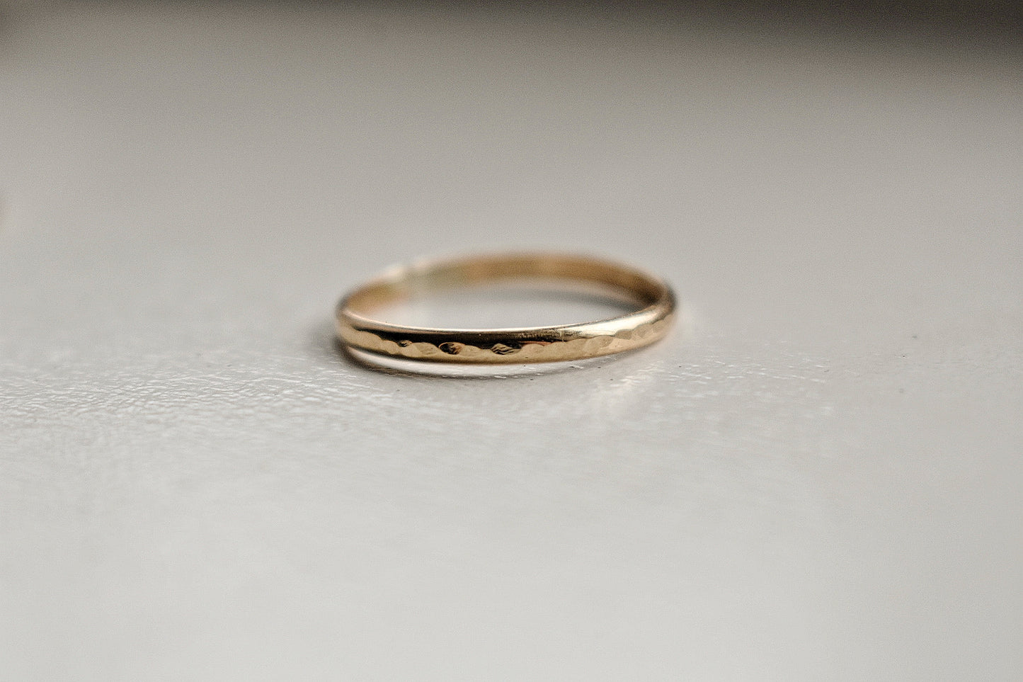 14k Gold Fill Thick Band Ring