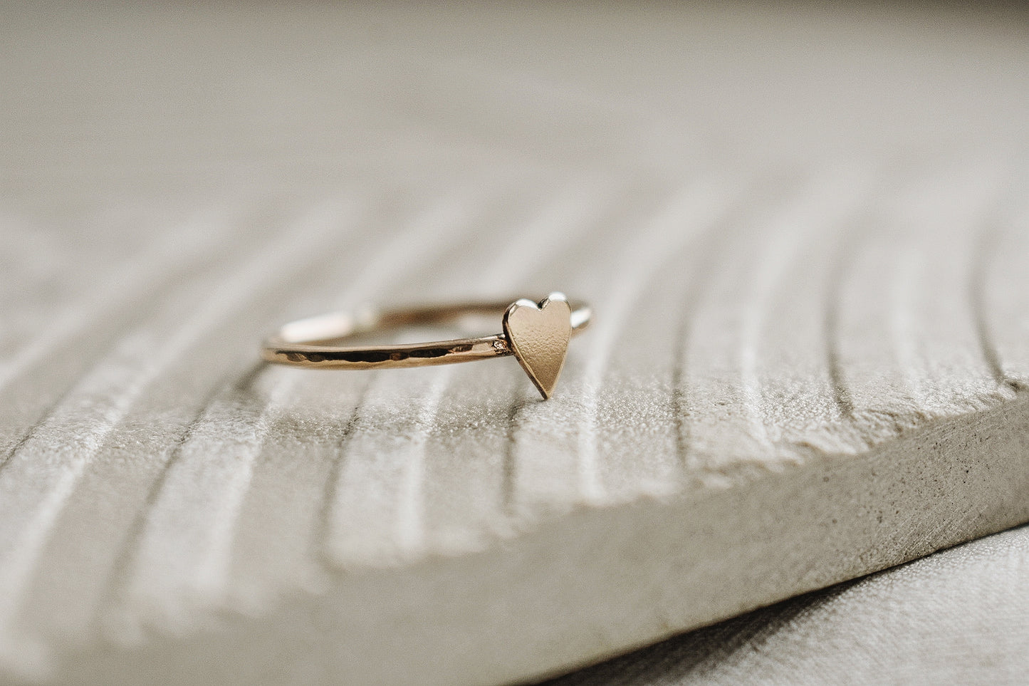 14k Gold Filled Heart Ring