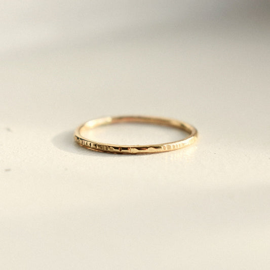 Birch Ring - 14k Gold Fill