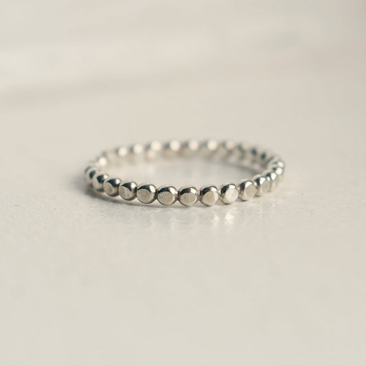 Sterling Silver Bubble Ring